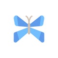 Butterfly, insect icon. Simple color vector elements of lepidoptera icons for ui and ux, website or mobile application Royalty Free Stock Photo