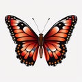 Butterfly invitation a way to start a new chapter in life Royalty Free Stock Photo