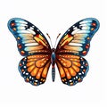 Butterfly invitation a way to start a new chapter in life Royalty Free Stock Photo