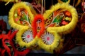 Butterfly lantern at lantern street, vietnam