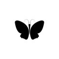 Butterfly leaf Logo Royalty Free Stock Photo