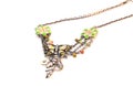 Butterfly necklace Royalty Free Stock Photo