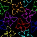 Butterfly pattern Royalty Free Stock Photo