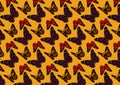 Butterfly pattern illustration background wallpaper Royalty Free Stock Photo