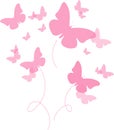 The Butterfly pink