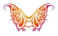 Butterfly shape