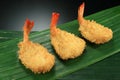 Butterfly shrimp breaded