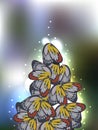 Butterfly spirit light Royalty Free Stock Photo