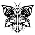 Butterfly tattoo Royalty Free Stock Photo