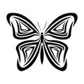 Butterfly tattoo animal design