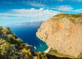 Butterfly valley sea view and boat Oludeniz,Turkey