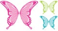 Butterfly wings Royalty Free Stock Photo