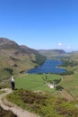 Buttermere and Crummock Water from Fleetwith Pike