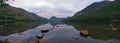 Buttermere reflections 2 Royalty Free Stock Photo