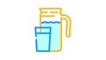 buttermilk milk product color icon animation