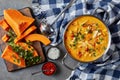 Butternut squash chicken breast creamy soup