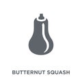 Butternut squash icon from Fruit and vegetables collection.