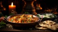 Buttery Bliss: Experience the Allure of Indian Cuisine - AI Generative Royalty Free Stock Photo