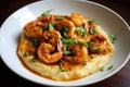 Buttery and Cheesy Shrimp and Grits with a Dash of Paprika