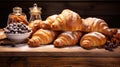 buttery sweet croissan food