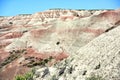 Buttes in the Badlands Royalty Free Stock Photo