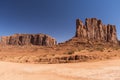 Mesa and Buttes Monument Valley Arizona Royalty Free Stock Photo