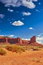 Buttes of Monument Valley in Utah State, United States Of America Royalty Free Stock Photo