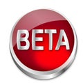 Button Beta Status Royalty Free Stock Photo