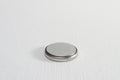 Button Cell Battery CR2032 Royalty Free Stock Photo