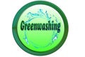 Button 3D Greenwashing