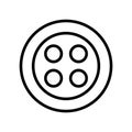 Button fill inside vector icon which can easily modify or edit
