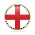 Button Flag Design Template England Royalty Free Stock Photo