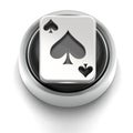 Button Icon: Ace of Spades