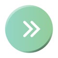 Button or icon or logo arrow to the right v.13