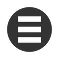 Button, menu option icon