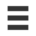 Button, menu option icon