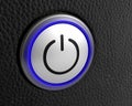 Button power start symbol technology push Royalty Free Stock Photo
