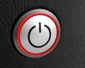 Button power start symbol technology push Royalty Free Stock Photo