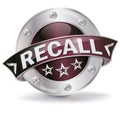 Button with recall