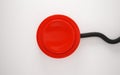 Button Top View Royalty Free Stock Photo