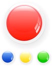 Button. [Vector] Royalty Free Stock Photo