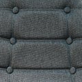 Buttoned chair back support detail Royalty Free Stock Photo