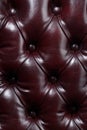 Buttoned leather pattern