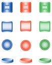 Buttons Royalty Free Stock Photo