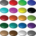 Buttons bubbles Royalty Free Stock Photo