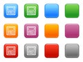 Buttons cash register icon Royalty Free Stock Photo