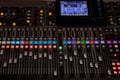 Buttons equipment for sound mixer control, equipment for sound mixer control, electornic device