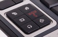 Buttons on a keyboard - SOS Royalty Free Stock Photo