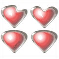 Buttons of love Royalty Free Stock Photo