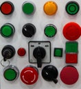 Buttons Start-Stop panel Royalty Free Stock Photo